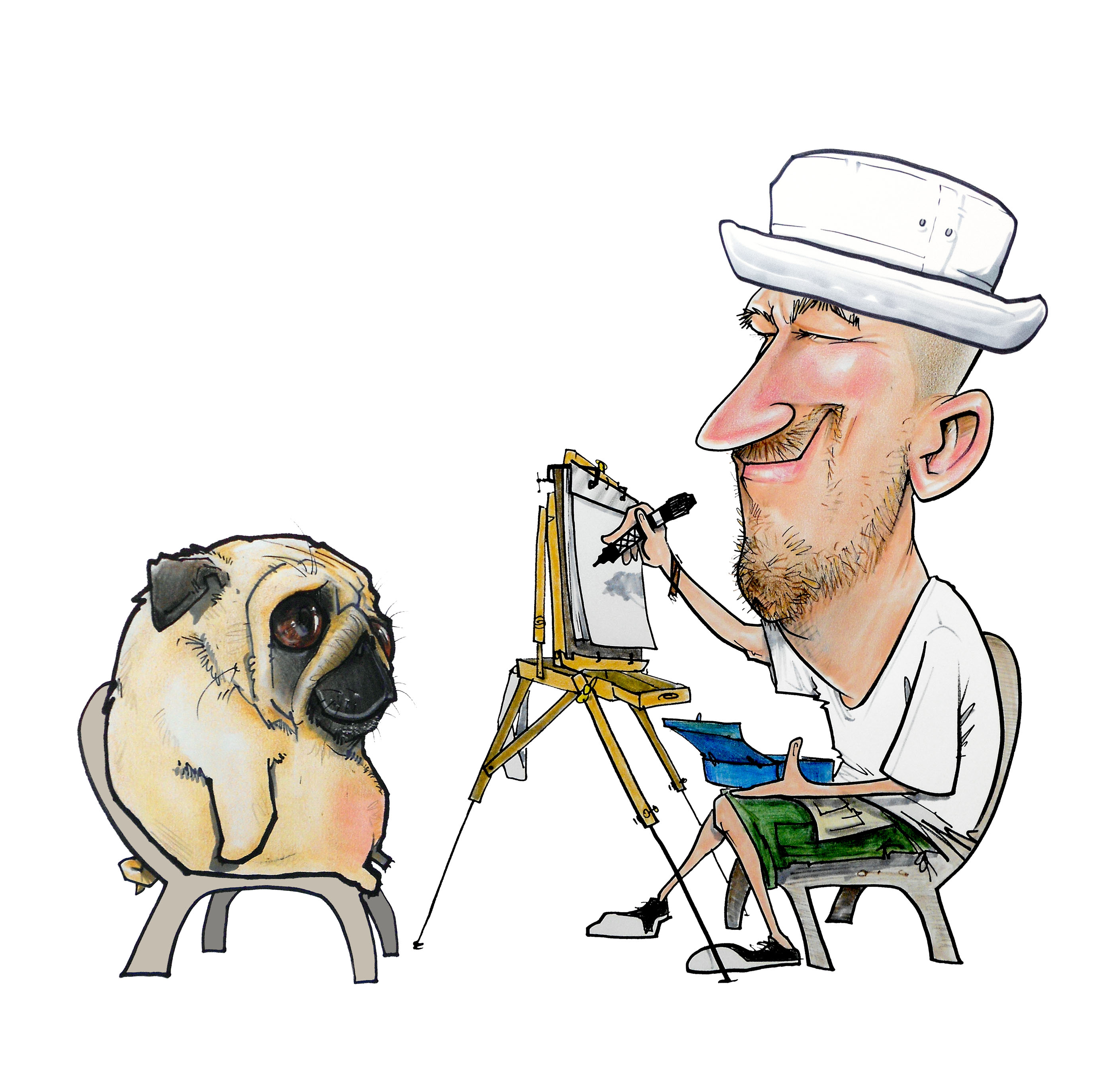 Canine Caricatures By John LaFree